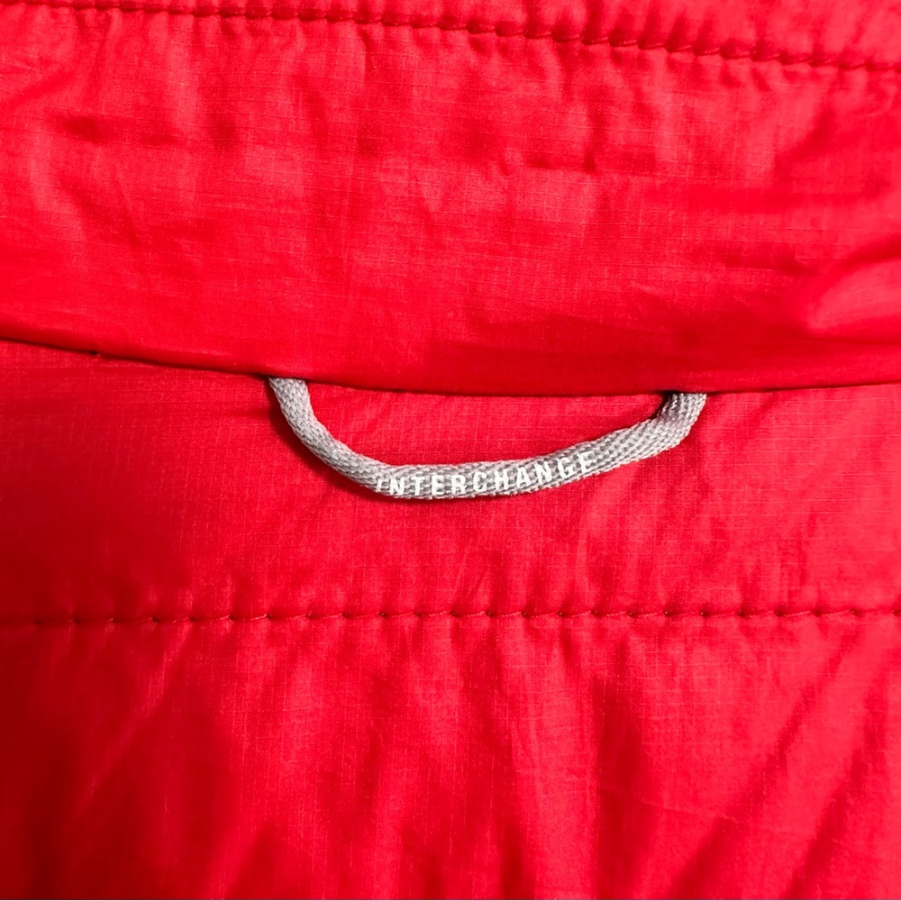 Columbia Omni-heat lightweight packable red puffer jacket, size small - Picture 12 of 16
